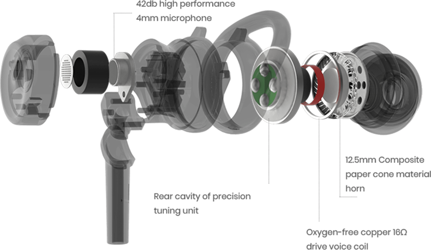 Mu6 Lifelike2 3D Recording Earphone Microphone - mu6 